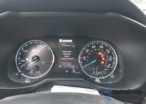 2019 Toyota Rav4 Hybrid Xle from USA, damaged, VIN 2T3RWRFV7KW038269